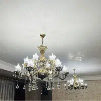 لوستر ۶ شاخه ۱۲ شعله