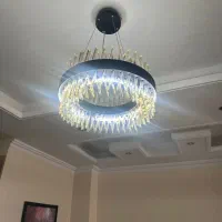 دو عدد لوستر مدرن قطر ۶۰ و ۸۰|لوستر و چراغ آویز|تهران, گیشا|دیوار