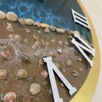 ساعتدیواریرزینیچوبی|ساعت دیواری و تزئینی|شهریار, شهرک وائین|دیوار