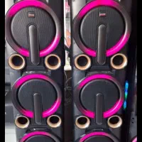 سلام اسپیکر حرفه ای دی جی دار دو قلو سه طبغه