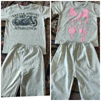 تیشرت شلوارک دخترانه و پسرانه