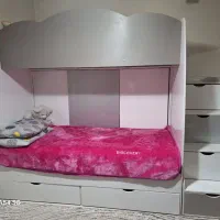 تخت خواب دوطبقه ام دی اف