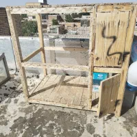 قفس کبوتر تاشو|لوازم جانبی حیوانات|بروجن, |دیوار