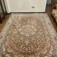 2 عدد فرش ابریشمی ماشینی در حد نو|فرش|کرج, کرج نو|دیوار