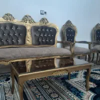 مبل سلطنتی۹ نفره|مبلمان خانگی و میز عسلی|مشهد, ادیب نیشابوری (شهرک غرب)|دیوار