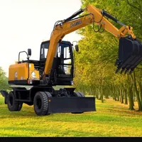 فروش مینی بیل چرخ لاستیکی