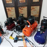 پمپ باد کمپرسور باد بی صدا سایلنت  یخچالی|ابزارآلات|کرج, گلشهر|دیوار