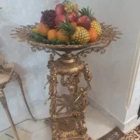 ۲عدد کنار سالنی  و میوه های تزئینی  برونز
