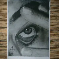 ک.لا.س نقاشی سیاه قلم و مدادرنگی و آبرنگ
