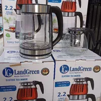 چایساز/روهمی/LandGreen پیرکس الجی چای ساز با ارسال|سماور، چای‌ساز، قهوه‌ساز|مشهد, شهید آوینی|دیوار