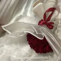 دسته گل و باکس گل ربانی|صنایع دستی و سایر لوازم تزئینی|بروجرد, |دیوار