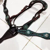 ست سرکلگی و سینه بند کابویی اسب