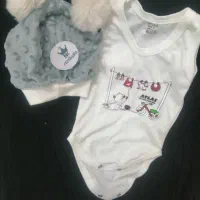 ست نوزادی ۷تیکه سایز ۱ برند (دانالو)،مقداری لباس|کفش و لباس بچه|قم, نیروگاه|دیوار