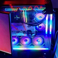 فروش ست کامل کیس + خنک‌کننده + پاور + فن RGB