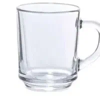 لیوان شیشه‌ای طرح دار شیک و کادویی