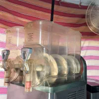 دستگاه یخدربهشت و شربت سردکن دو مخزن GBG ایتالیا