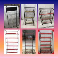 استند و قفسه چیپس و پفک و تنقلات