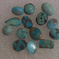 ۱۴عدد نگین فیروزه