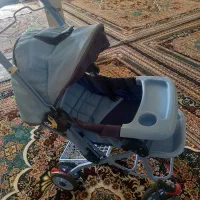 کالسه بچه کار کرد سالم به همراه وان کودک|کالسکه و لوازم جانبی|نظرآباد, شهرک سید جمال الدین|دیوار