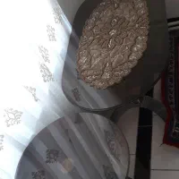 مبل چرمی + عسلی|مبلمان خانگی و میز عسلی|همدان, |دیوار