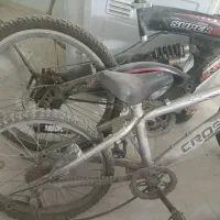 دو عدد دوچرخه۲۴و۲۰|دوچرخه، اسکیت، اسکوتر|سنگدوین, |دیوار