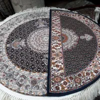 فرش آشپزخانه ماهی کمال الملک زرنیم سرمه ایی|فرش|تبریز, |دیوار