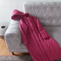 بافت.بافتهای ترک مانتو..کاپشن بلند سرخابی