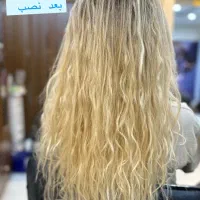 اکستنشن موهای طبیعی با ۱۰سال سابقه
