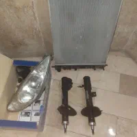 رادیات ماشین x22 کمک فنر x22 چراغ جلو 206