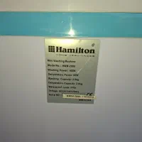 مینی واش  دوقلو۲۰۸۰ همیلتون|ماشین لباسشویی و خشک‌کن لباس|تهران, صد دستگاه|دیوار