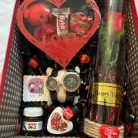 عروسک خرس ولنتاین باکس هدیه اقتصادی