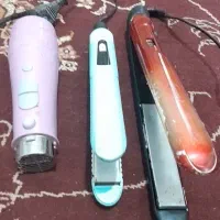 2عدد اتو مو و یک عدد سشوار سالم و درحد نو