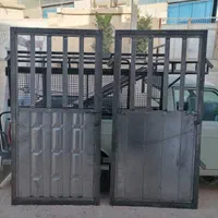 درب آلومینیوم چوبی ضدسرقت انباری اتاقی گنجه حیاط|مصالح و تجهیزات ساختمان|شیراز, منطقه هوایی شهید دوران|دیوار