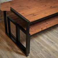 ساخت میز و صندلی های چوبی با چهارچوب فلزی صنعتی|کافیشاپ و رستوران|اصفهان, ملکشهر|دیوار