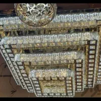 لوستر کریستالی مدل کهکشان سقفی کد ۳۴۵۴|لوستر و چراغ آویز|اصفهان, مهرآباد|دیوار