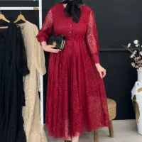 پیراهن دانتل یلدایی دوخت تهران تولید پخش دینا|لباس|مشهد, انقلاب|دیوار