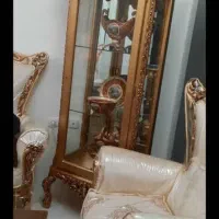 ویترین چوب گردو