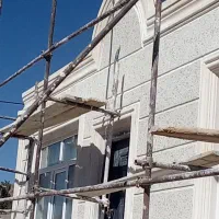 نمای رومی و سیمانکاری  شسته کرکره وقلمدونی
