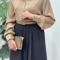 شومیز ساتن ابریشم یارا