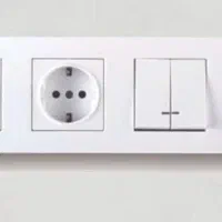 کلید و پریز کامل یک واحد