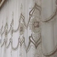 پرده حریر سالم|پرده، رانر، رومیزی|لنگرود, |دیوار