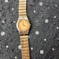 یکعدد ساعت مردانه بند استیل ضد اب طلایی رنگ|ساعت|سمنان, |دیوار