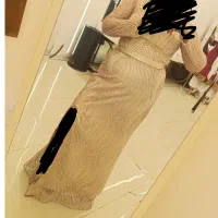 لباس مجلسی رنگ رزگلد کارتهران قیمت۱۲میلیون