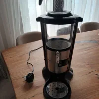 سماور برقی شیشه ای تمام اتومات با قوری