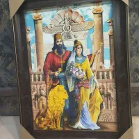 تابلو فرش ستایش|تابلو فرش|ایذه, |دیوار