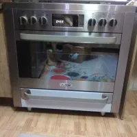 اجاق گاز فردار تمام استیل نو