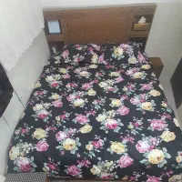 رو تختی دونفره طرح گل