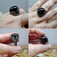 انگشتر سنگ اصل / نقره روس