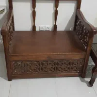 نیمکت ومبل چوبی