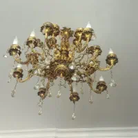 لوستر برنجی